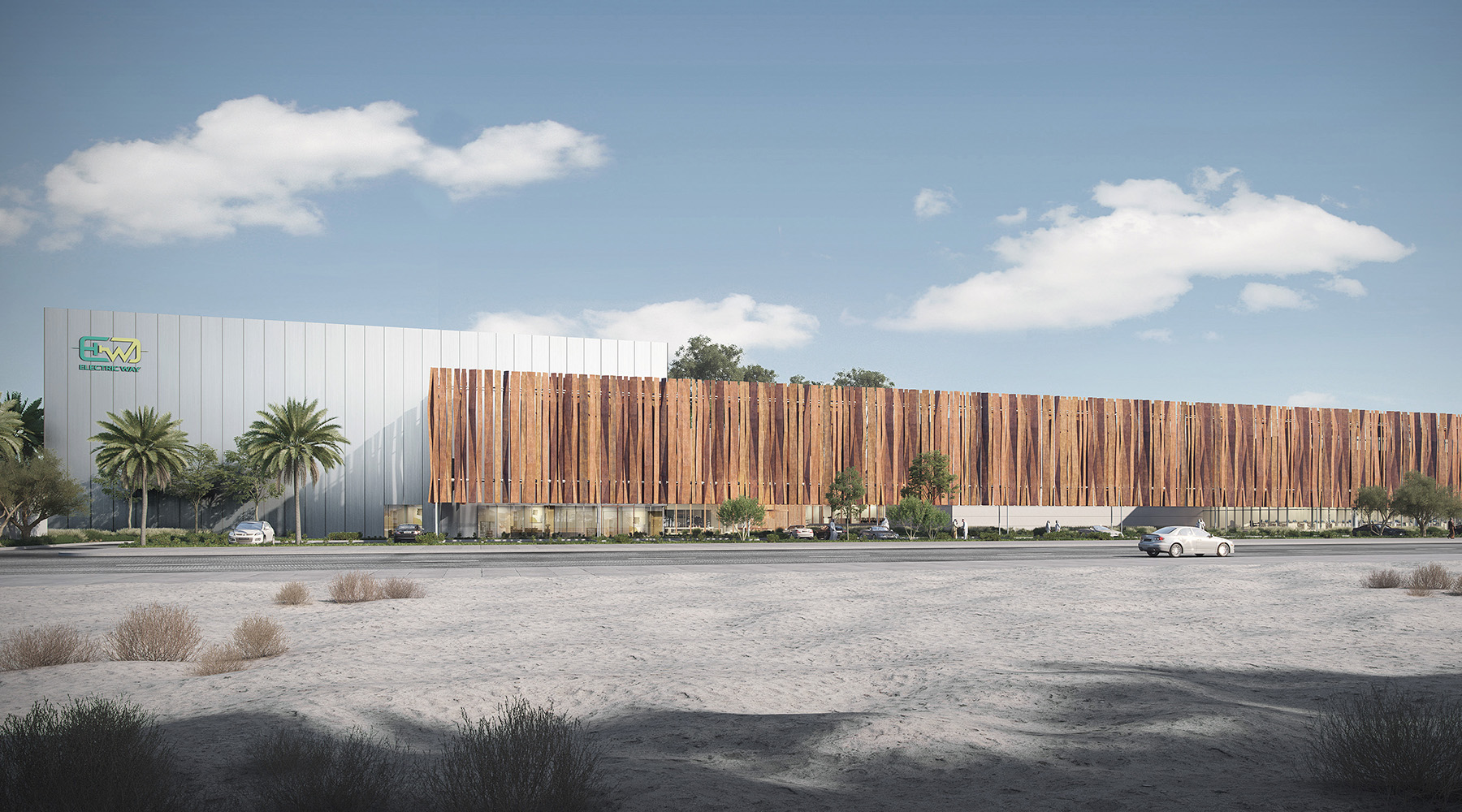 Warehouse and distribution center